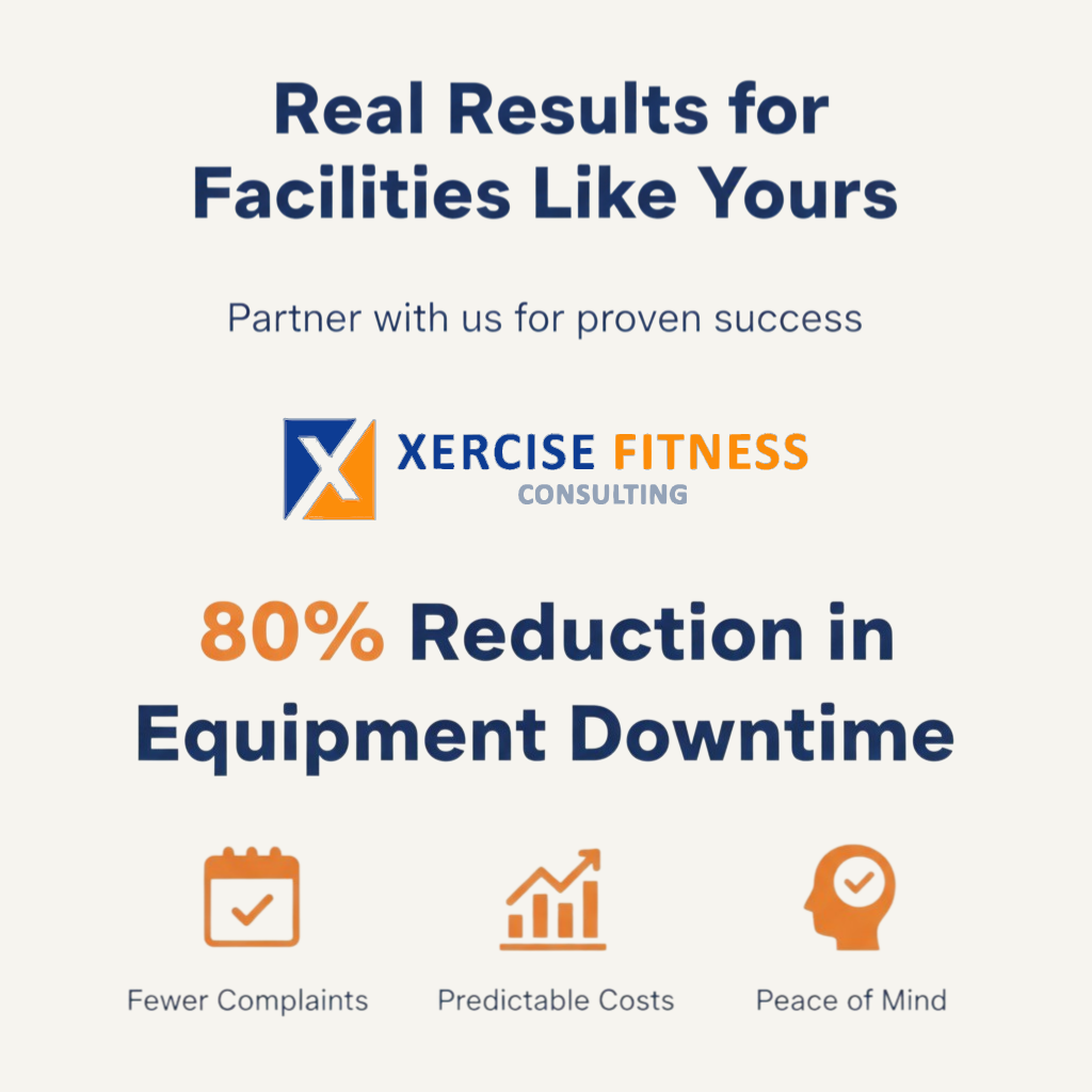 80% reduction in equipment downtime results graphic